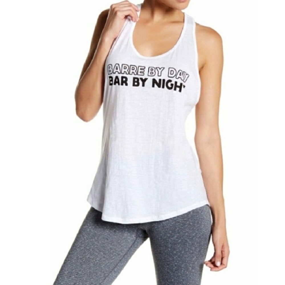 Zella "Barre By Day Bar By Night" Workout Tank